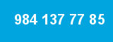 984 137 77 85 984 137 77 85
